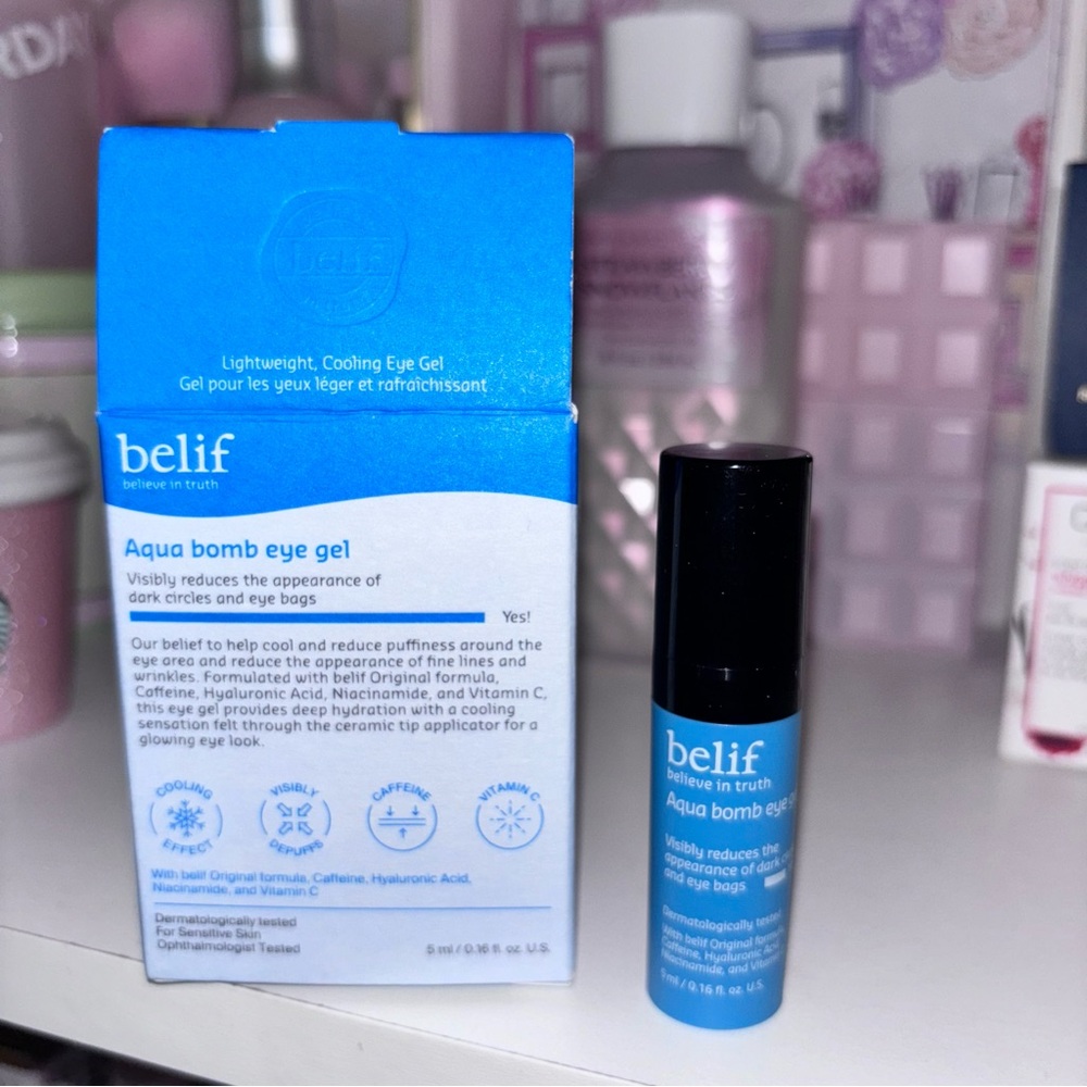 💝NIB mini Belif Aqua Bomb Eye Gel💝